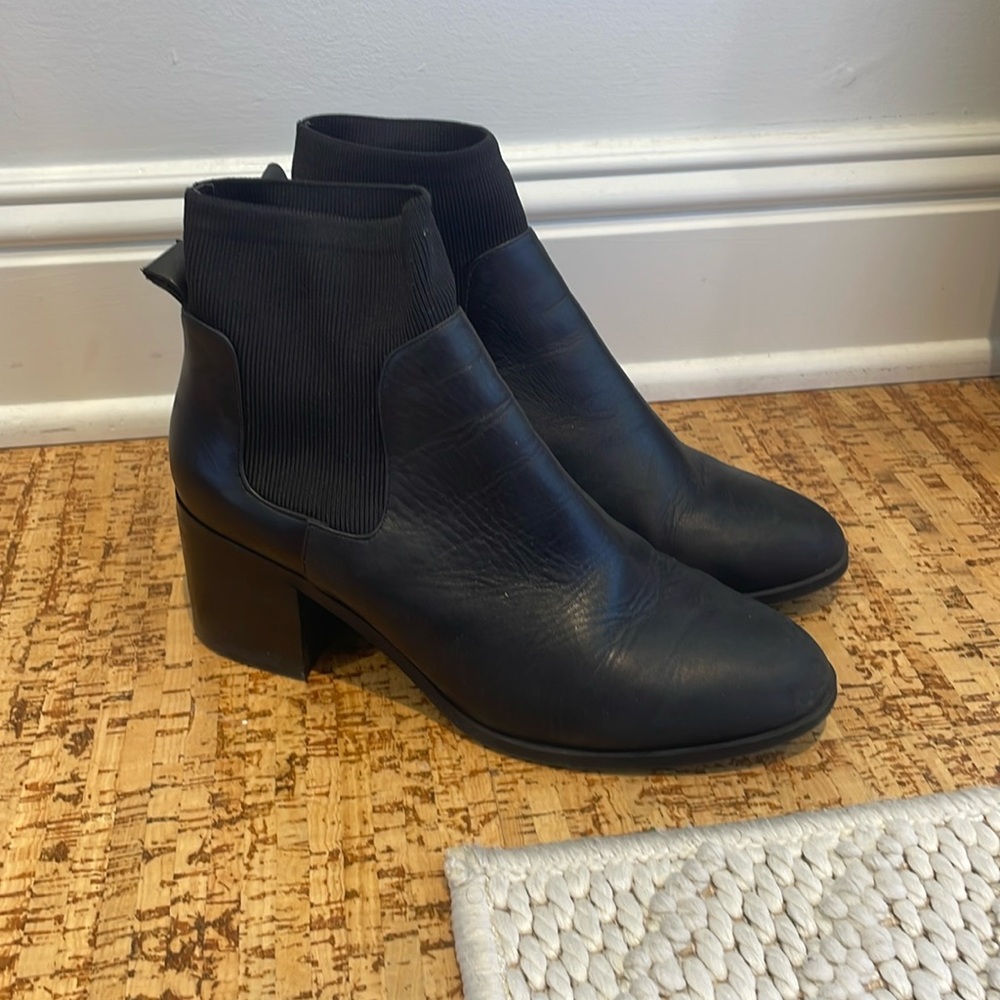 Steve Madden Leather Boot Heels